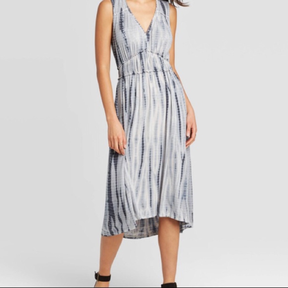 Knox Rose tie die midi dress size medium